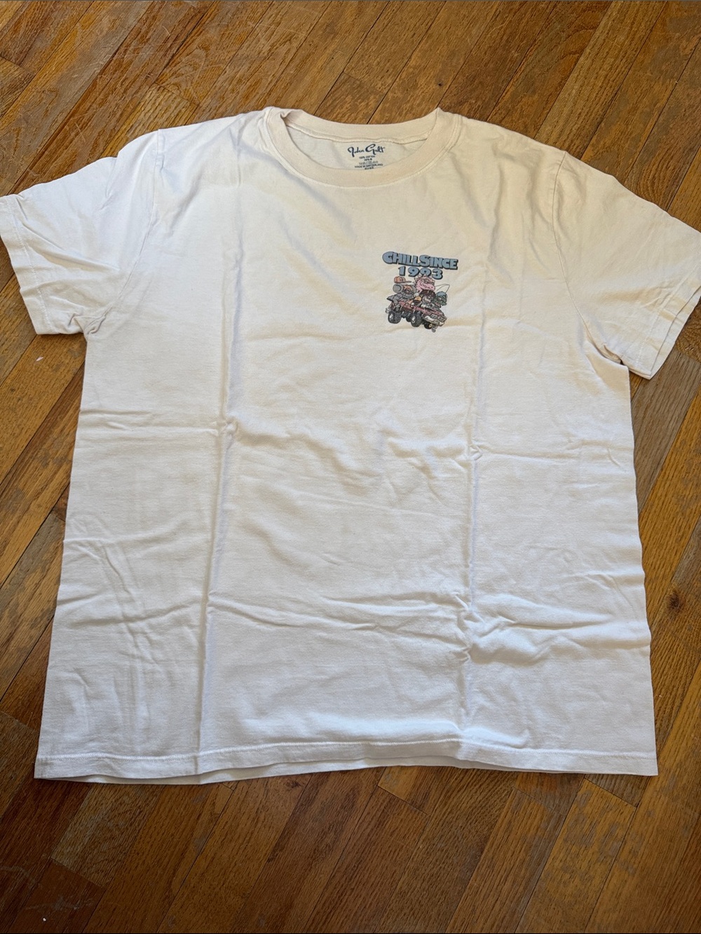 Brandy Melville White Short Sleeve Graphic Tee